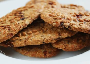cookies flocons d'avoine healthy sans beurre