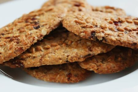 cookies flocons d'avoine healthy sans beurre