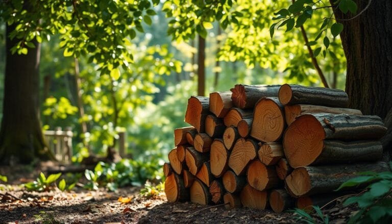 bois de chauffage laurier