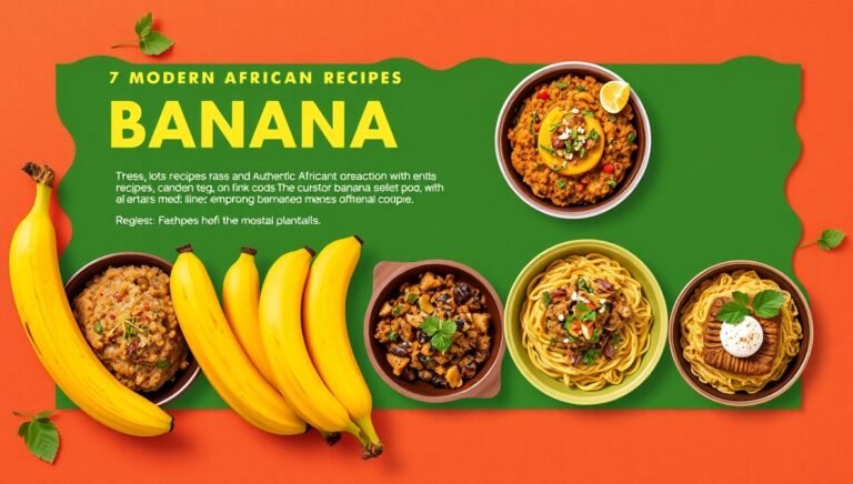 Recettes Africaines à base de Banane Plantain