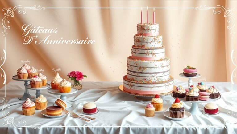 gâteaux d'anniversaire faciles